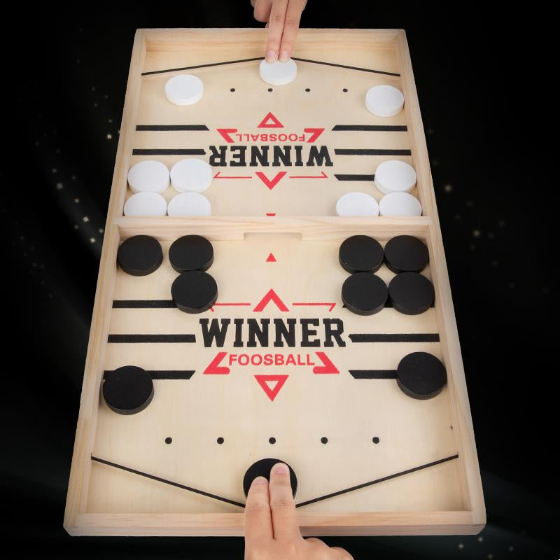 Foosball Winner Table Hockey Game - Fast Sling Puck Board Game