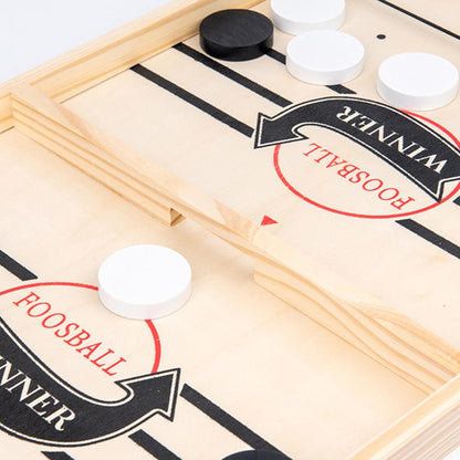 Foosball Winner Table Hockey Game - Fast Sling Puck Board Game