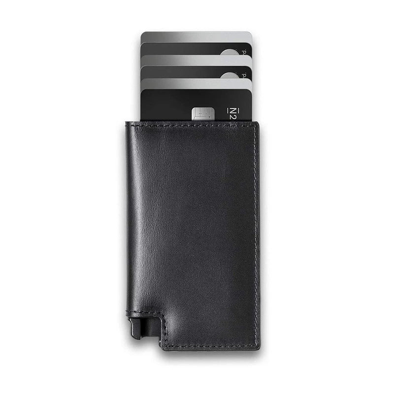 Men's Leather Wallet - Multi-Function Slim ID Card Holder 