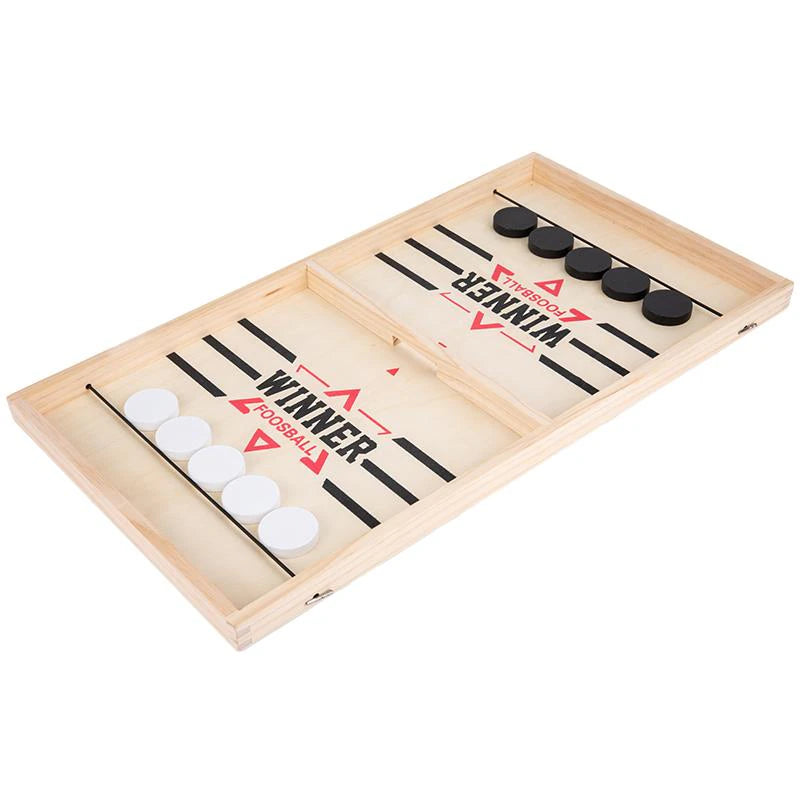 Foosball Winner Table Hockey Game - Fast Sling Puck Board Game